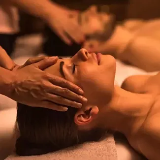 par tager ansigtsmassage